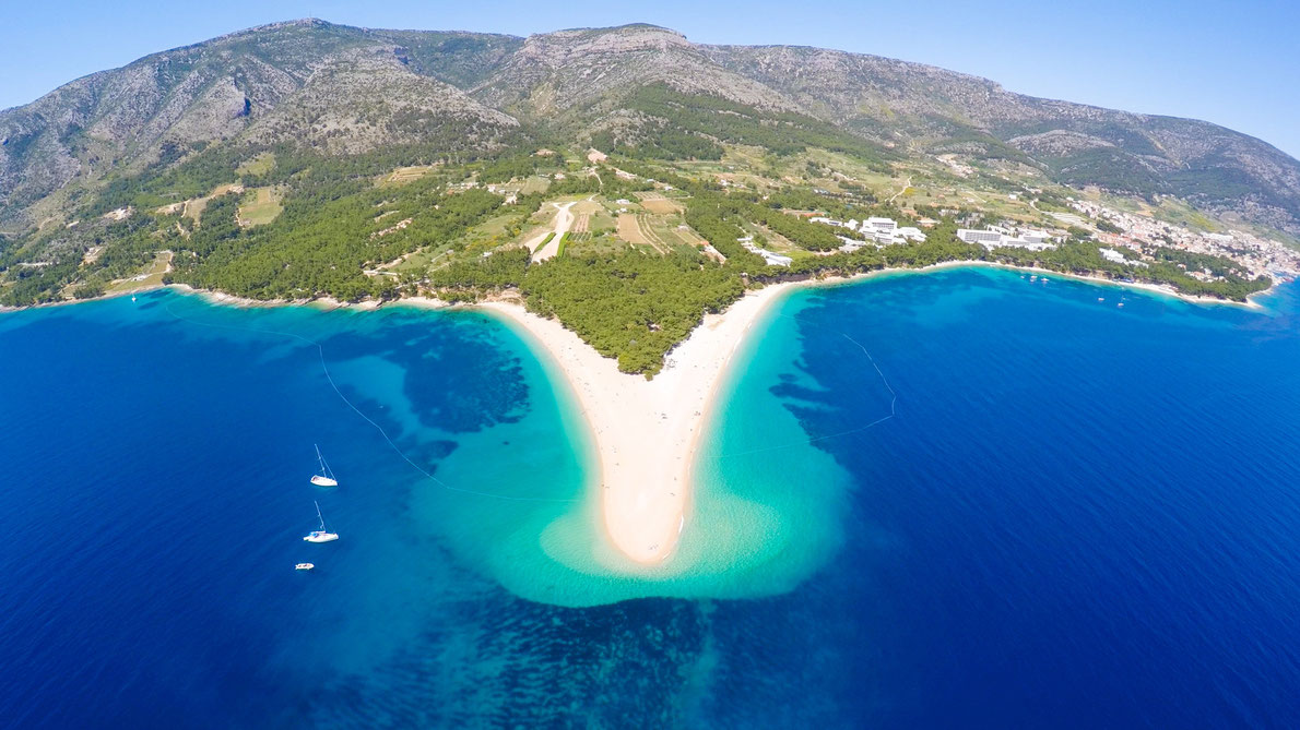 ile de Brac plage de Zlatni rat