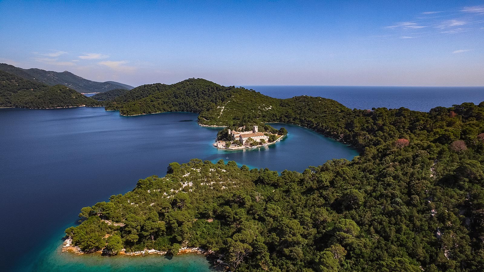 Ile de Mljet le de santa maria monastre