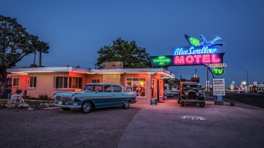 Route 66 : Blue Swallow Motel